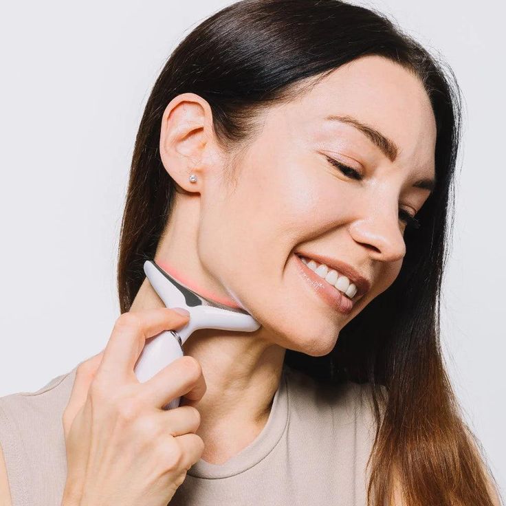 LED Face & Neck Massager – Glow at Home with Therapy Massager - Zoodo