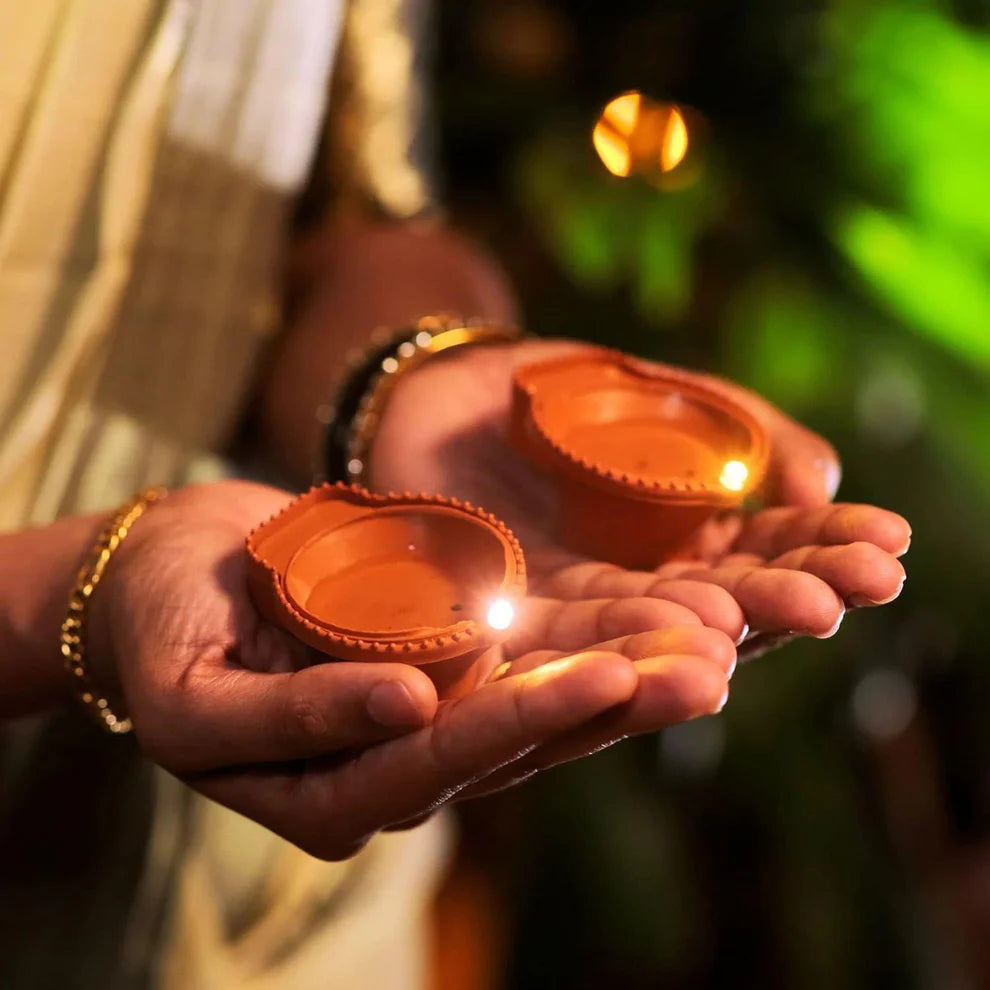 💥 Reusable Water Sensor LED Diyas – Bright, Long-Lasting & Hassle-Free